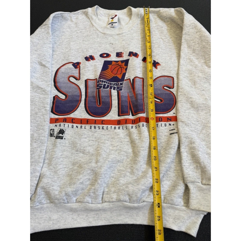 Vintage 90s Phoenix Suns Graphic Crewneck Sweatshirt Unisex Basketball L - Picture 3 of 5